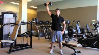 Dumbbell Arc Press exercise video thumbnail
