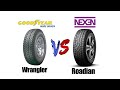 [Tire Comparison] Goodyear's Wrangler vs Nexen's Rodian