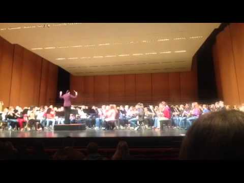 Nebraska all state orchestra 2014 final rehearsal