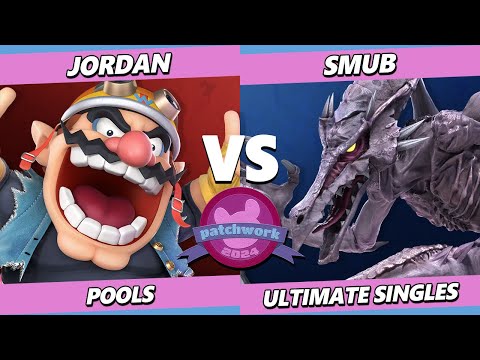 Patchwork 2024 - Jordan (Wario) Vs. smub (Ridley) Smash Ultimate - SSBU