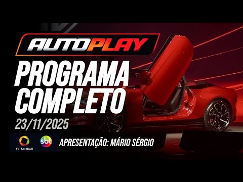 AUTO PLAY - Programa Completo - 23/11/2025 - TV Tambaú/SBT | PGM Nº 426 - Salão do Automóvel