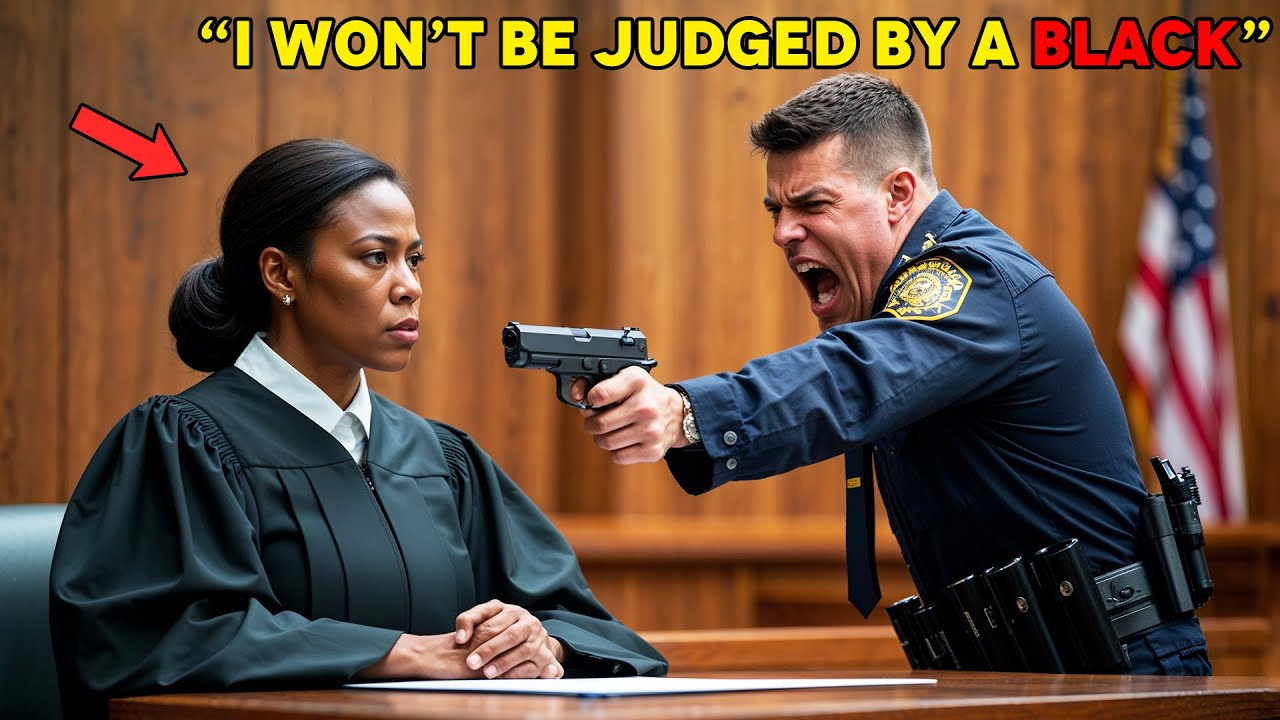 Racist Cop On Trial Points Gun At Black Judge, What Happens Next Stuns The Court