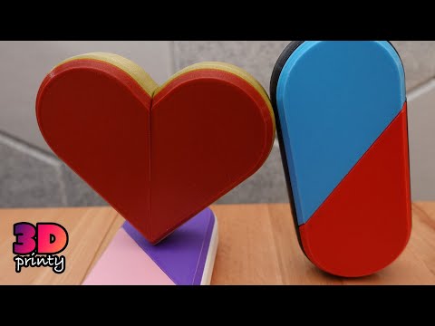 3D Printed Lovely Puzzle Box