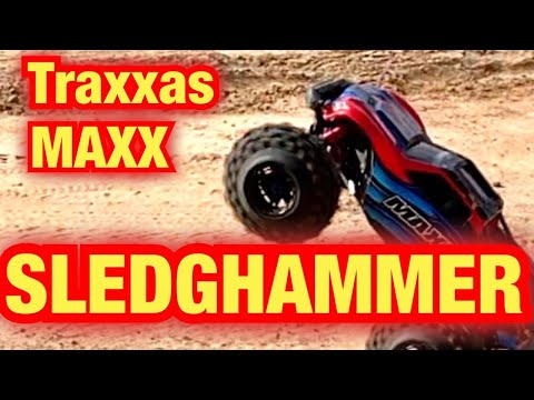 Traxxas Maxx with Sledgehammers!!