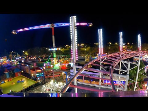Roller Coaster - Mounted HD On-Ride POV | 🇫🇷 Luna Park Cap d'Agde 2022