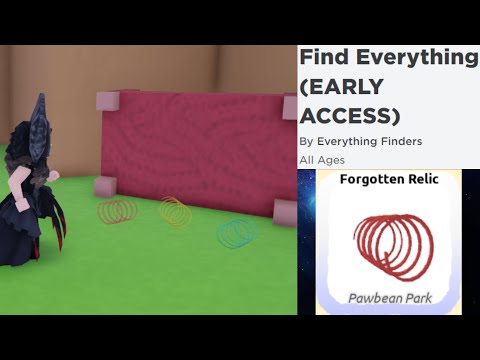 [Tutorial] How To Find The Forgotten Relic In Find Everything by Everything Finders