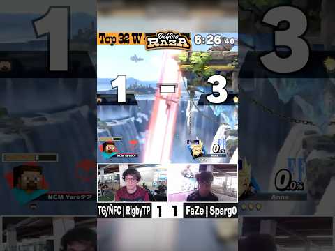 Sparg0 after dropping a game against Steve: