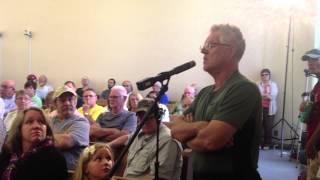 Republican Put on Defense About Obamacare in Town Hall