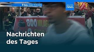 Nachrichten des Tages | 31. Oktober 2026 - Morgenausgabe