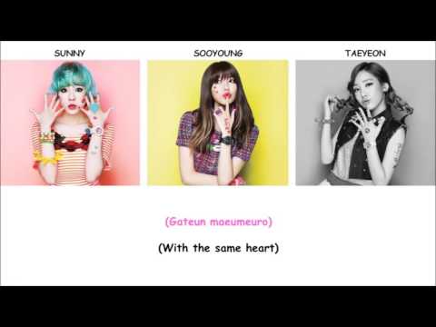 Forever SNSD Lyrics [ENG+ROM]