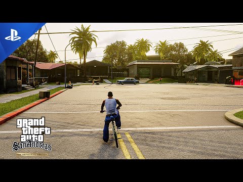 GTA San Andreas (PS5) Remastered Gameplay Big Smoke Mission#1 GTA Trilogy (4K 60FPS)