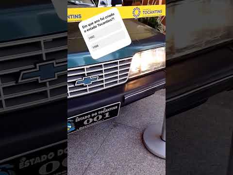 1o veículo oficial do Tocantins #veiculooficial #tocantins #palmas #miracema #capitaldotocantins