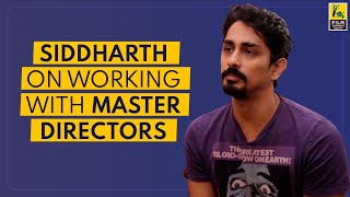 Siddharth On Working With Master Directors | Baradwaj Rangan | Replug video