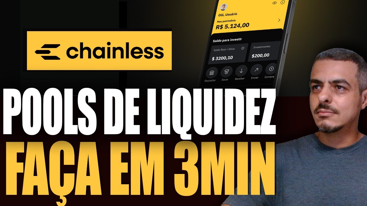 CHAINLESS - CRIE POOLS DE LIQUIDEZ EM 3MIN RÁPIDO E FÁCIL (RENDA PASSIVA)