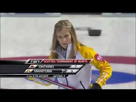 2013 Scotties Tournament Of Hearts - Homan (ON) vs. Jones (MB) - Page 1 vs 2