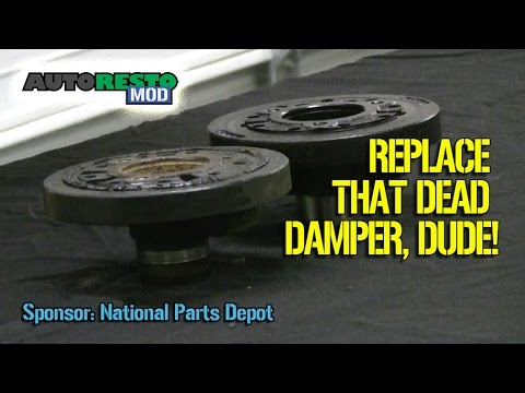 Harmonic damper, balancer, dampener, diagnosis and replacement Episode 272 Autorestomod
