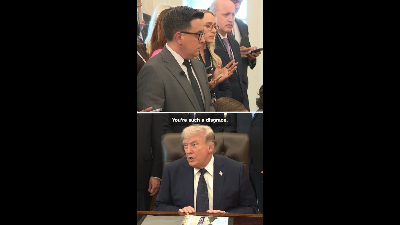 Trump snaps at reporters in Oval Office over Iran questions