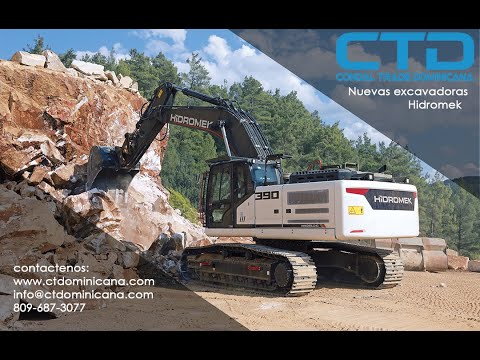 CTD TRAE LA NUEVA HIDROMEK HMK 390LC H4