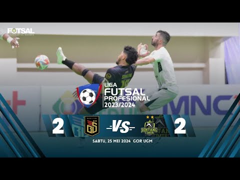 FULL MATCH LIGA FUTSAL PROFESIONAL 2023/2024 Blacksteel FC VS Bintang Timur