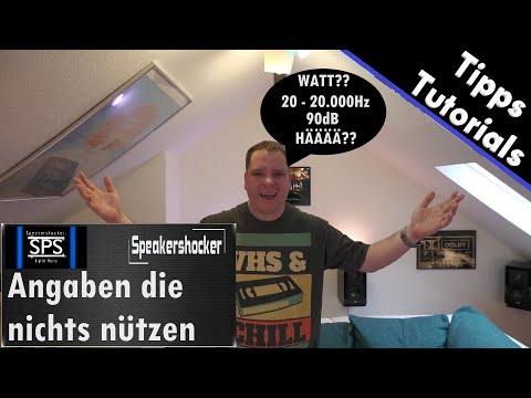 Nutzlose Angaben bei Verstärker / Lautsprecher? Worauf muss man achten?