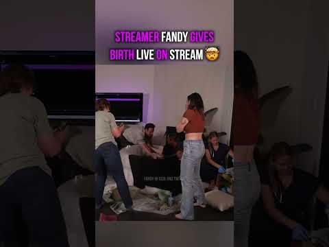 Twitch streamer Fandy gives birth live on stream