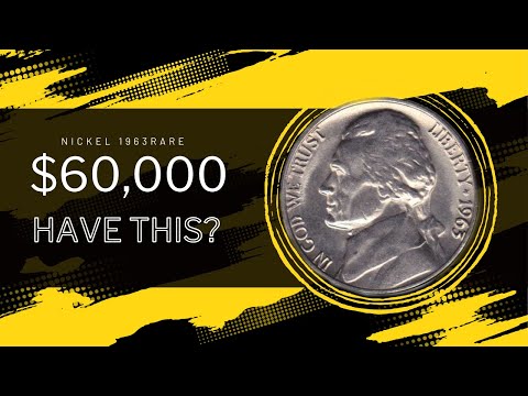1963 Nickels Coin: VALUE FOR MANY COINS AND MONEY!