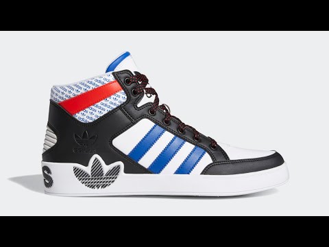 Adidas Original Hard Court Hi Shoe UNBOXING! (first for my channel)  4K HDR