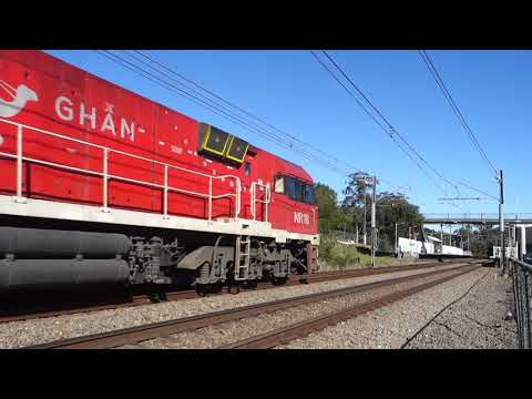 NR18 (The Ghan) and LDP004 with PN 4BS6 - 25/6/20
