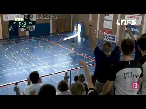Gol Gordilllo (1-2) ETB Calvia - Movistar Inter B. J1, 2Div. LNFS
