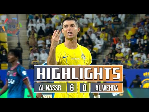 Al Nassr 6 - 0 Al Wehda | Highlights | Roshn Saudi League