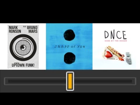 mega mashup - Uptown Funk vs Shape of You vs Cake By The Ocean - Bruno Mars vs Ed Sheeran vs DNCE