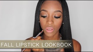 Fall Lipstick Lookbook (Haul)