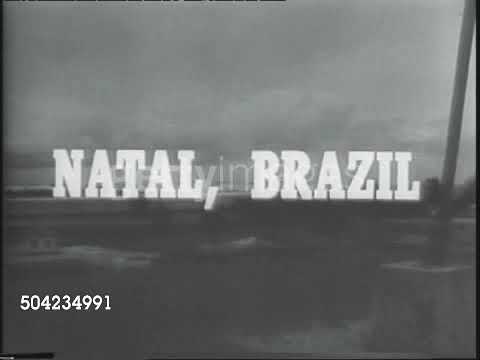 Franklin D Roosevelt e Getulio Vargas se encontram no Brasil