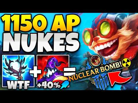 ZIGGS BUT I HIT 1150 AP AND MY ULT IS AN ATOMIC BOMB! (DON'T BE IN THE BLAST ZONE)