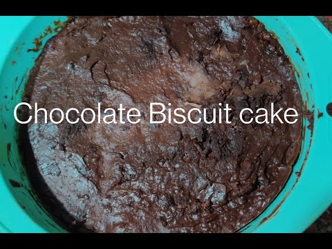 Chocolate biscuit cake recipe - No Oven - No baking powder- No baking Soda