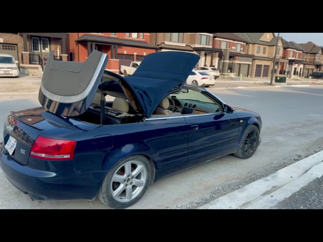 FOR SALE: 2007 Audi A4 3.2 V6 Quattro Cabriolet – $6,500 in Cars & Trucks in Kawartha Lakes