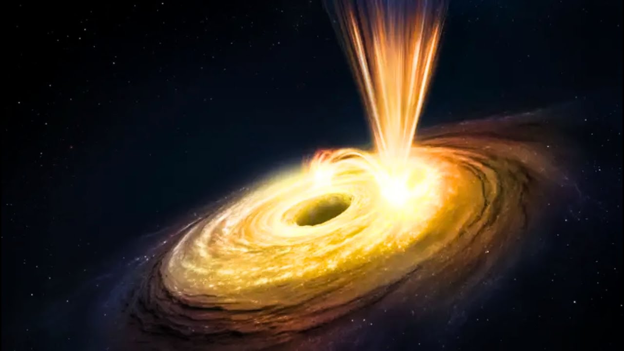 LA EXPLOSIÓN NUNCA ANTES VISTA de UN AGUJERO NEGRO SUPERMASIVO del tamaño de 30 MILLONES de SOLES