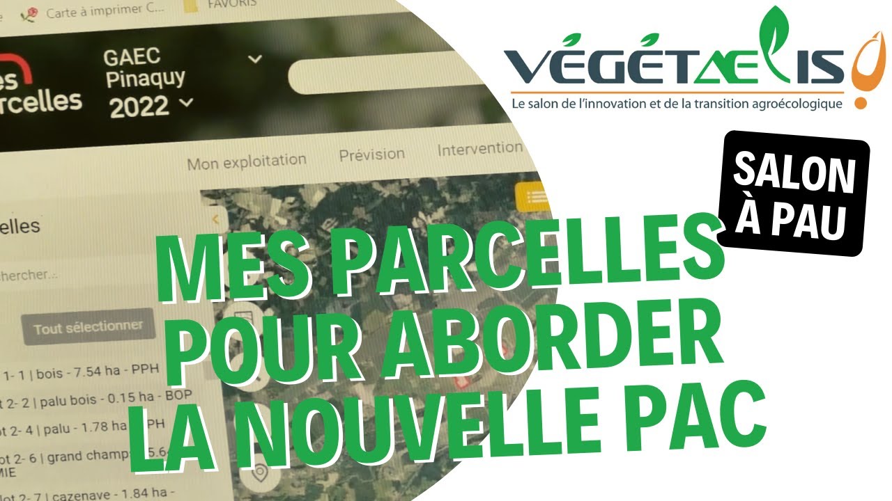 Salon Végétaelis - MesParcelles : mieux gérer son exploitation