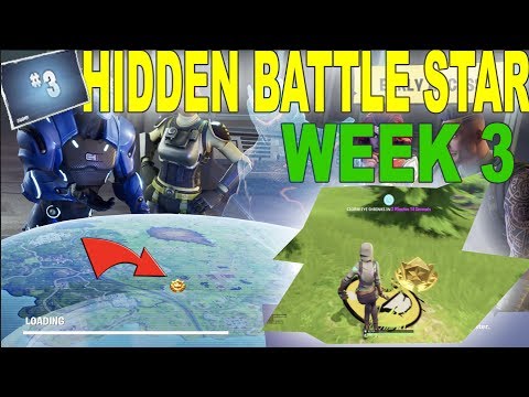 Week 3 Hidden Battle Star Location on Loading Screen #3 - SEASON 4 WEEK 3 CHALLENGES