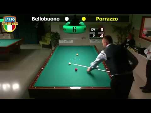 Bellobuono vs Porrazzo - Gara Nazionale Open CSB New Club 93 Roma - 12/20 Novembre 2016