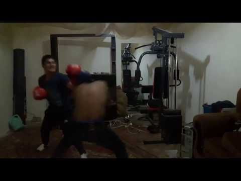 Pelea callejera/pelea de box gonzalo vs moises 1ra Parte