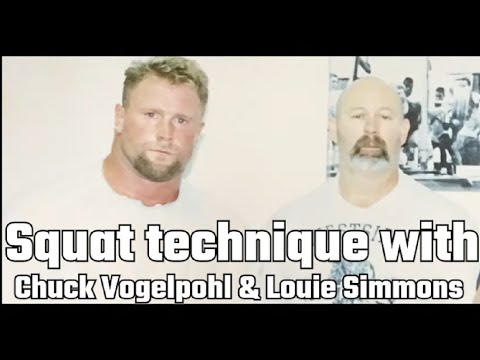 Westside Barbell | Louie Simmons & Chuck Volgelpohl on Squat technique in 1993