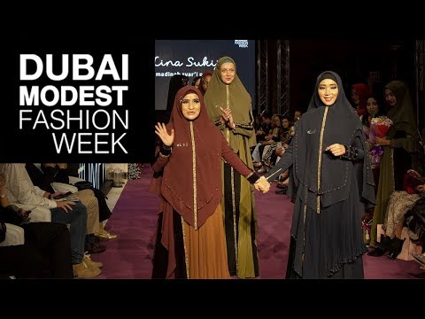 Dubai Modest Fashion Week featuring Lina Sukijo from Jakarta, INDONESIA