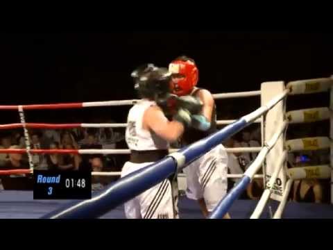 Corporate Fighter 14 - Claire McGarity VS Melanie Ogle - bout 4 - boxing sydney