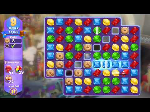 Wonka's World of Candy Level 901 NO BOOSTERS - A S GAMING ✔