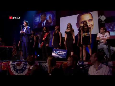 Johan Fretz & ZO! Gospel Choir - Eerbetoon aan Barack Obama (Pauw, 8-11-2016) 1080p, HD
