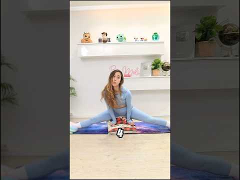 EASY SPLIT TUTORIAL WITH CUSHIONS #gym #flexibility