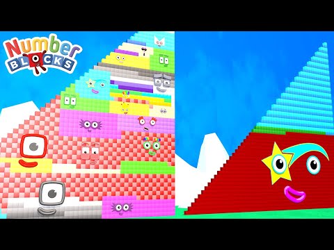 Looking For Numberblocks Comparison 1 to 10 Build 1540 NEW Step Squad Standing Tall Numbers Patterns