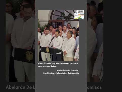 Abelardo De La Espriella anuncia proyectos de agua