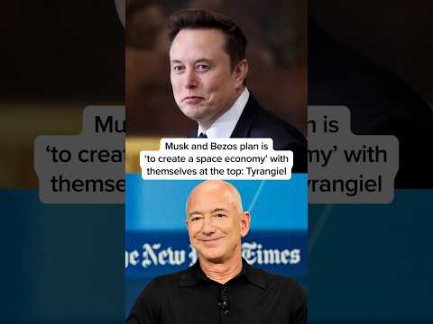 Musk and Bezos plan is 'to create a space economy' with themselves at the top: Tyrangiel